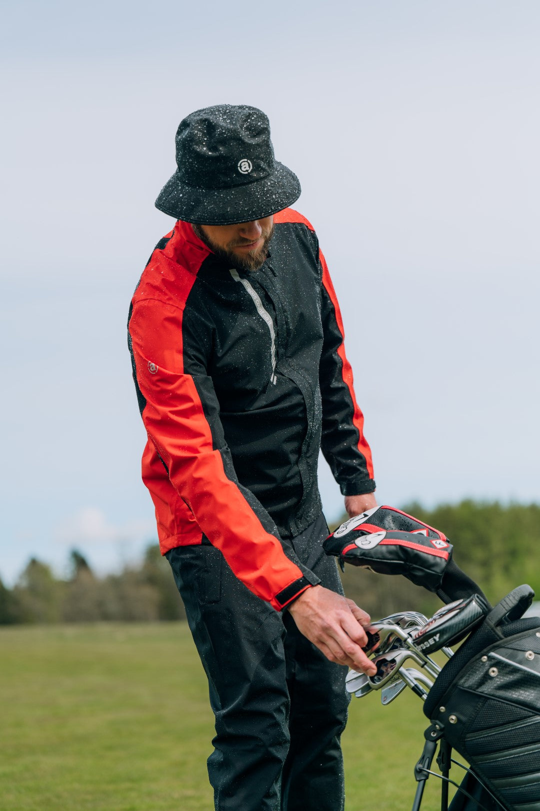 Men's Links Stretch Rain Jacket - The Golf Guys Online
