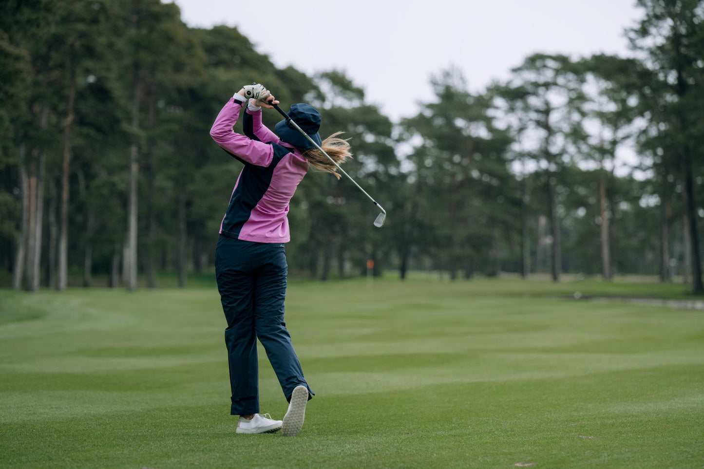 Women's Links Stretch Rain Jacket - The Golf Guys Online