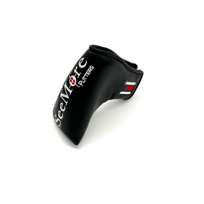 SeeMore - Black w/ Seemore Logo Blade Putter Headcover