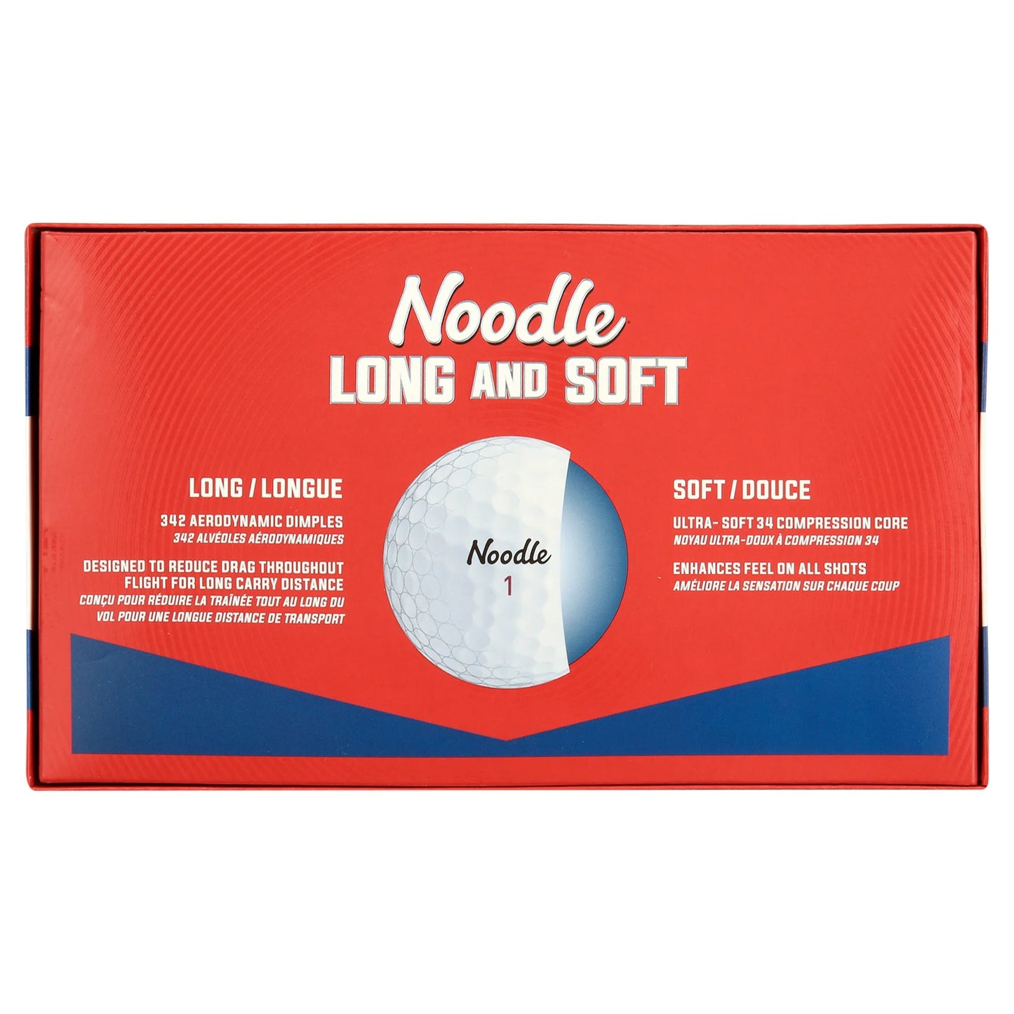 TaylorMade Noodle Long & Soft 15-Ball 2021 Golf Balls - The Golf Guys Online