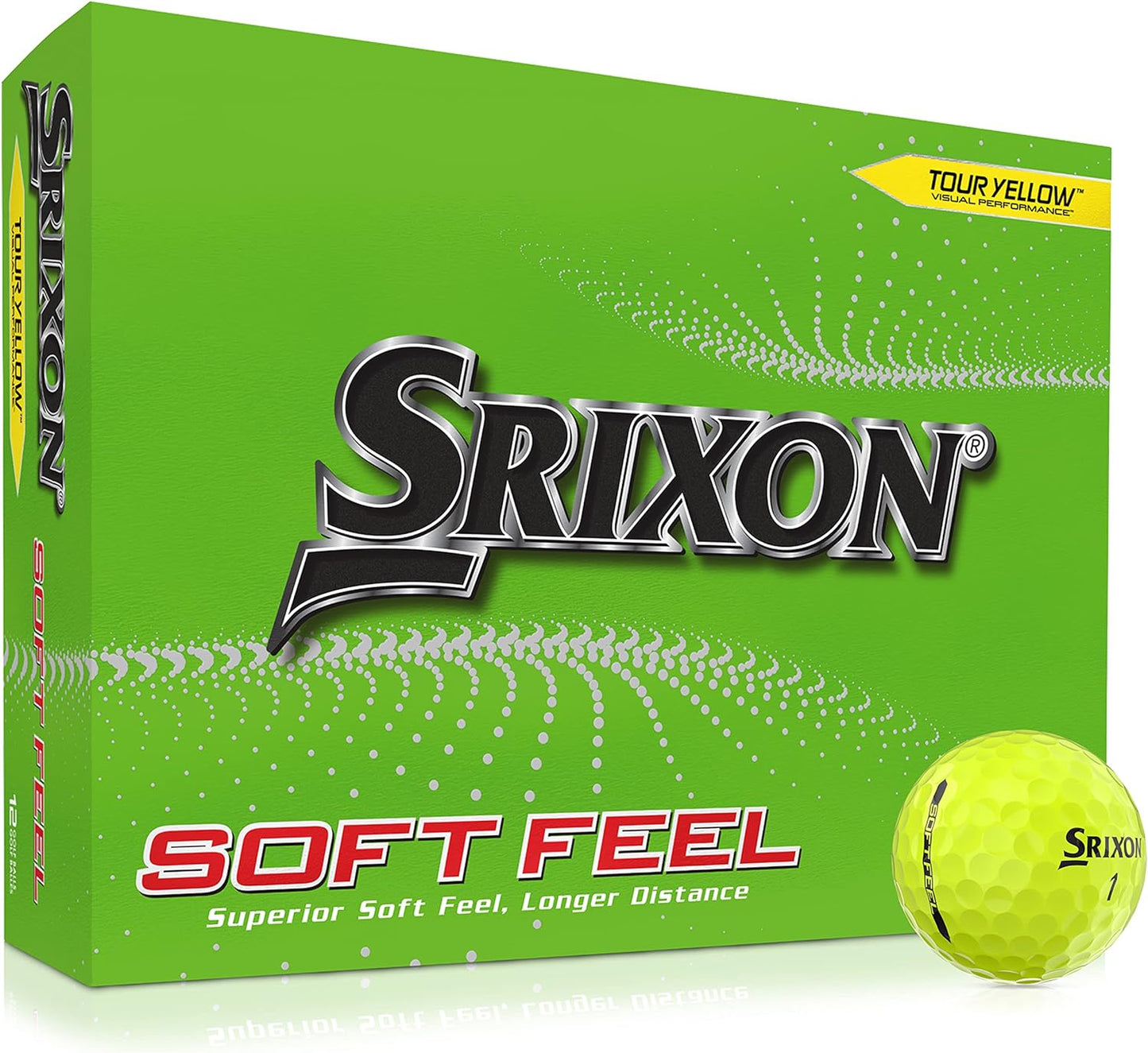 Srixon Soft Feel 13 "Tour Yellow" Golf Balls - The Golf Guys Online