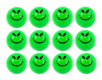 New Novelty Green Alien Golf Balls