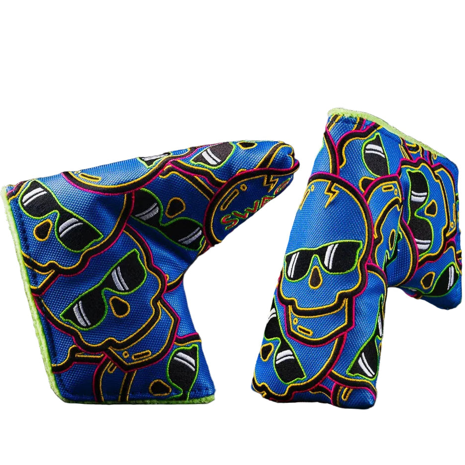 Limited Swag Thing Stacked Skulls 2.0 Blade Putter Headcover
