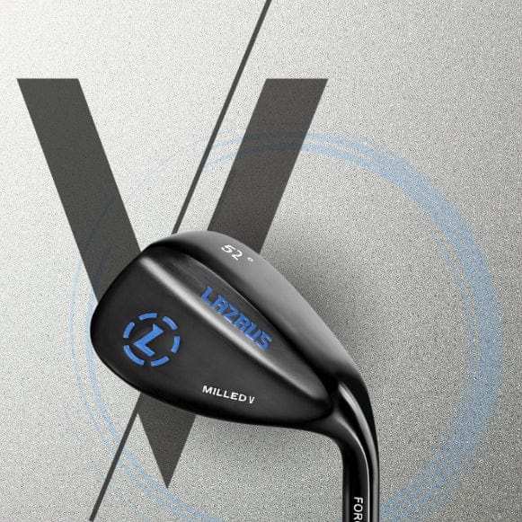 Lazrus Golf - Milled V Wedges Set (52°, 56° & 60°) - The Golf Guys Online