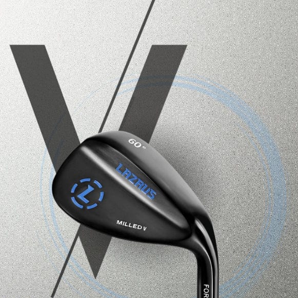 Lazrus Golf - Milled V Wedges Set (52°, 56° & 60°) - The Golf Guys Online