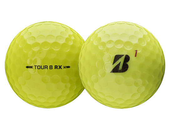 Bridgestone Tour B RX Yellow 2026 Golf Balls