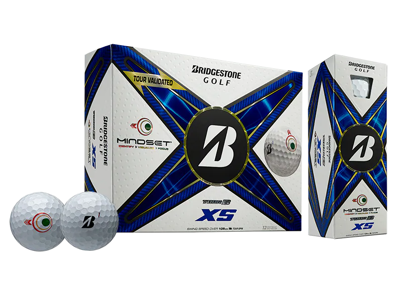 Bridgestone Tour B XS MindSet 2024 Golf Balls - The Golf Guys Online