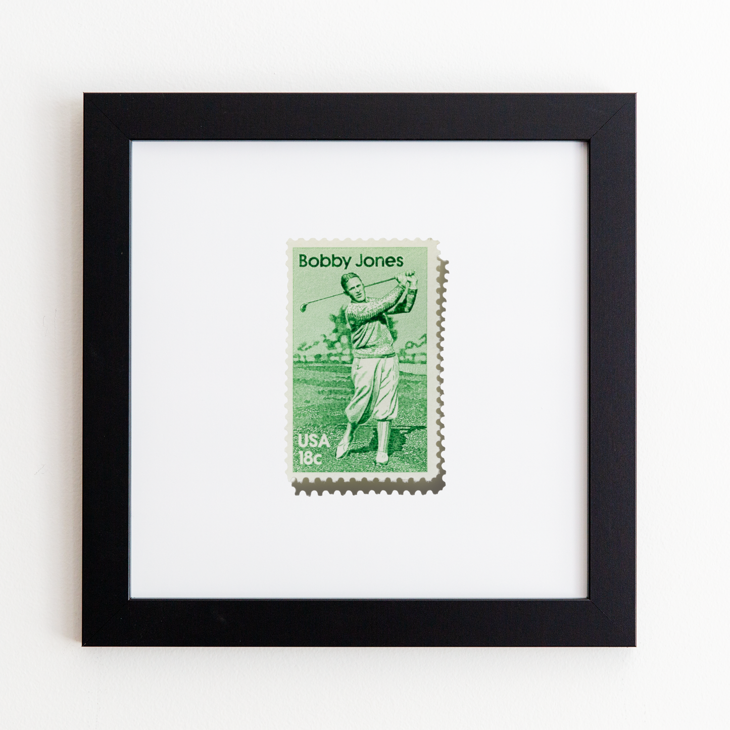 Bobby Jones Stamp (Green) - The Golf Guys Online