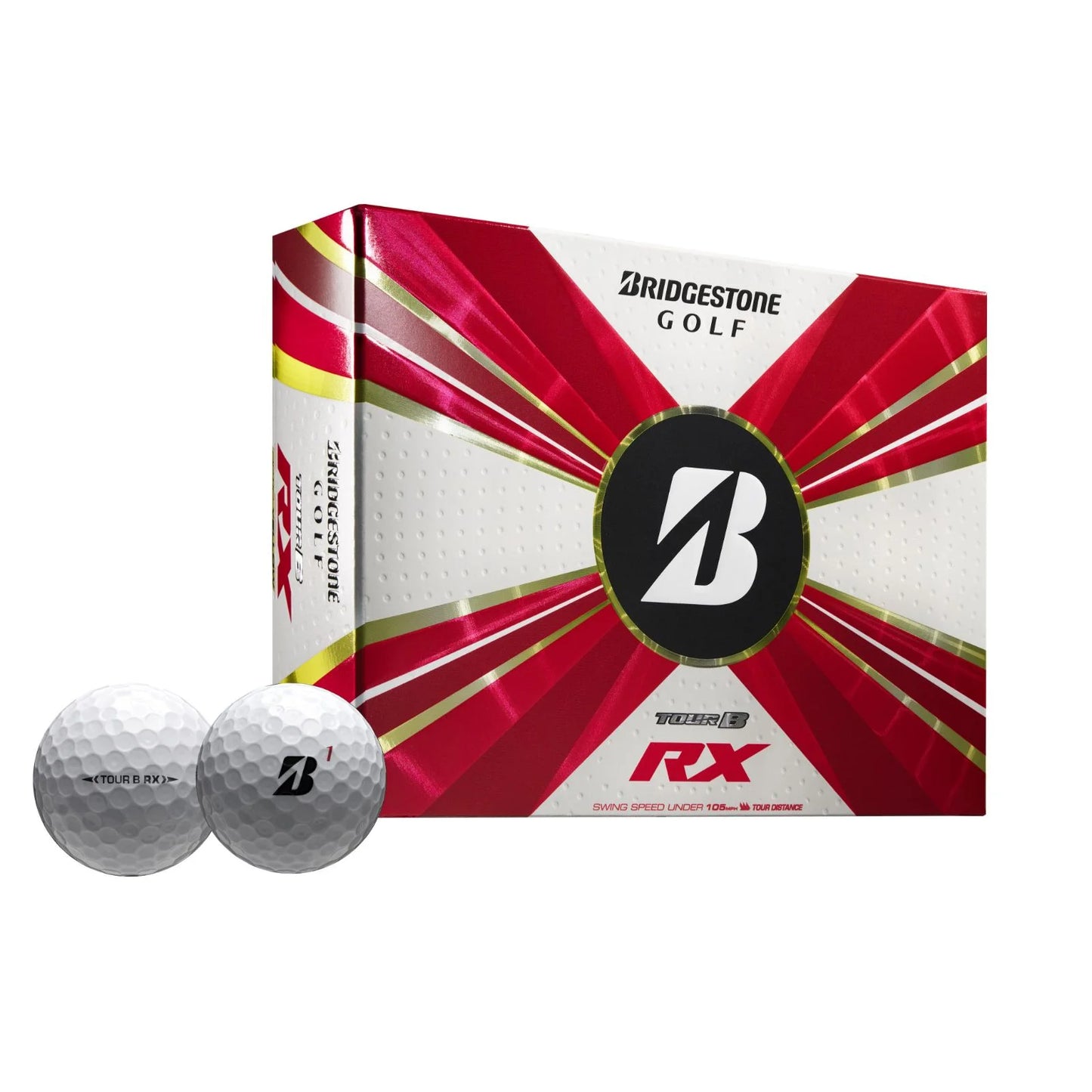 Bridgestone Tour B RX 2022 White Golf Balls