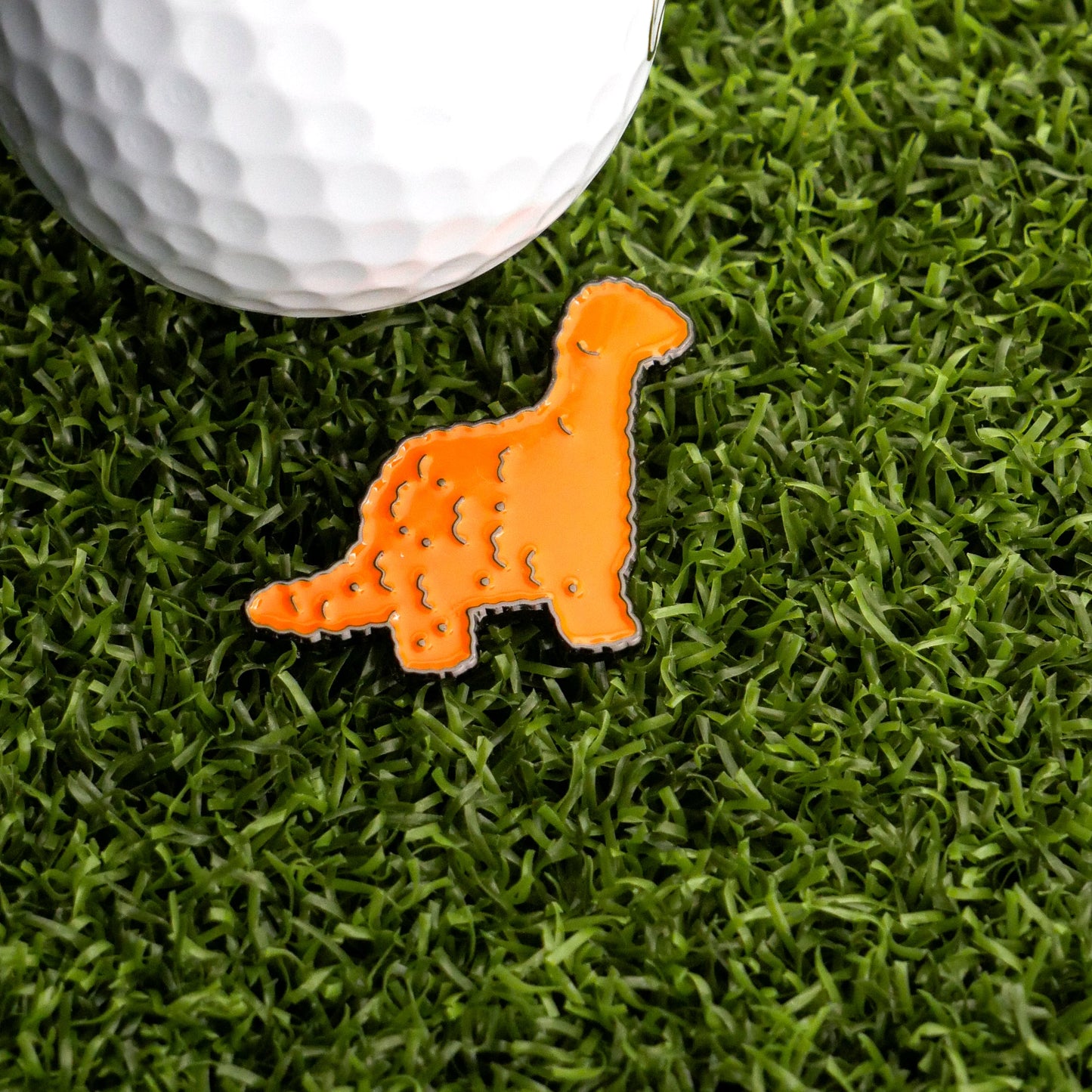 Brontosaurus Dinosaur Nugget Ball Marker