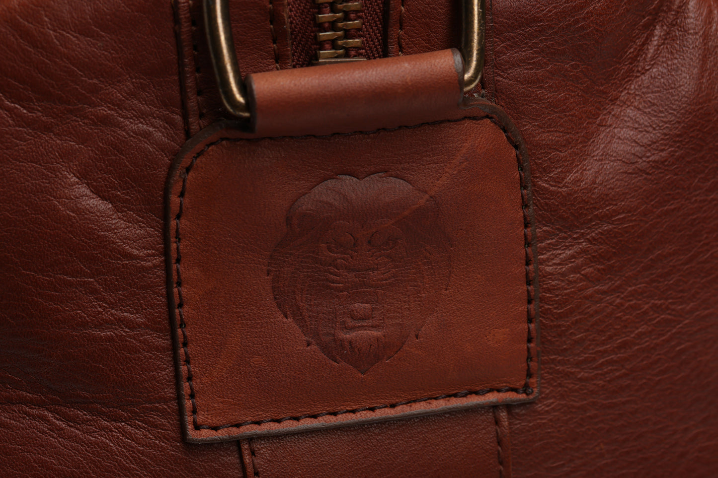 W&H Weekender - Brown Leather Golf Travel Bag