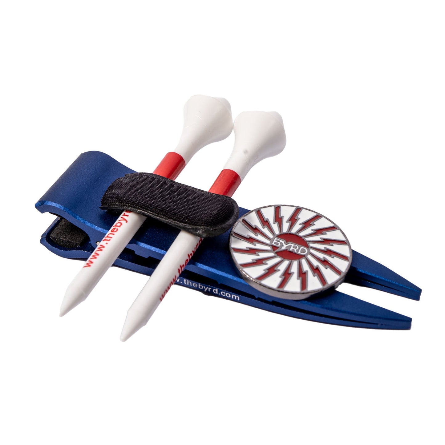 THE BYRD GOLF DIVOT CLYP - Blue Jay - The Golf Guys Online