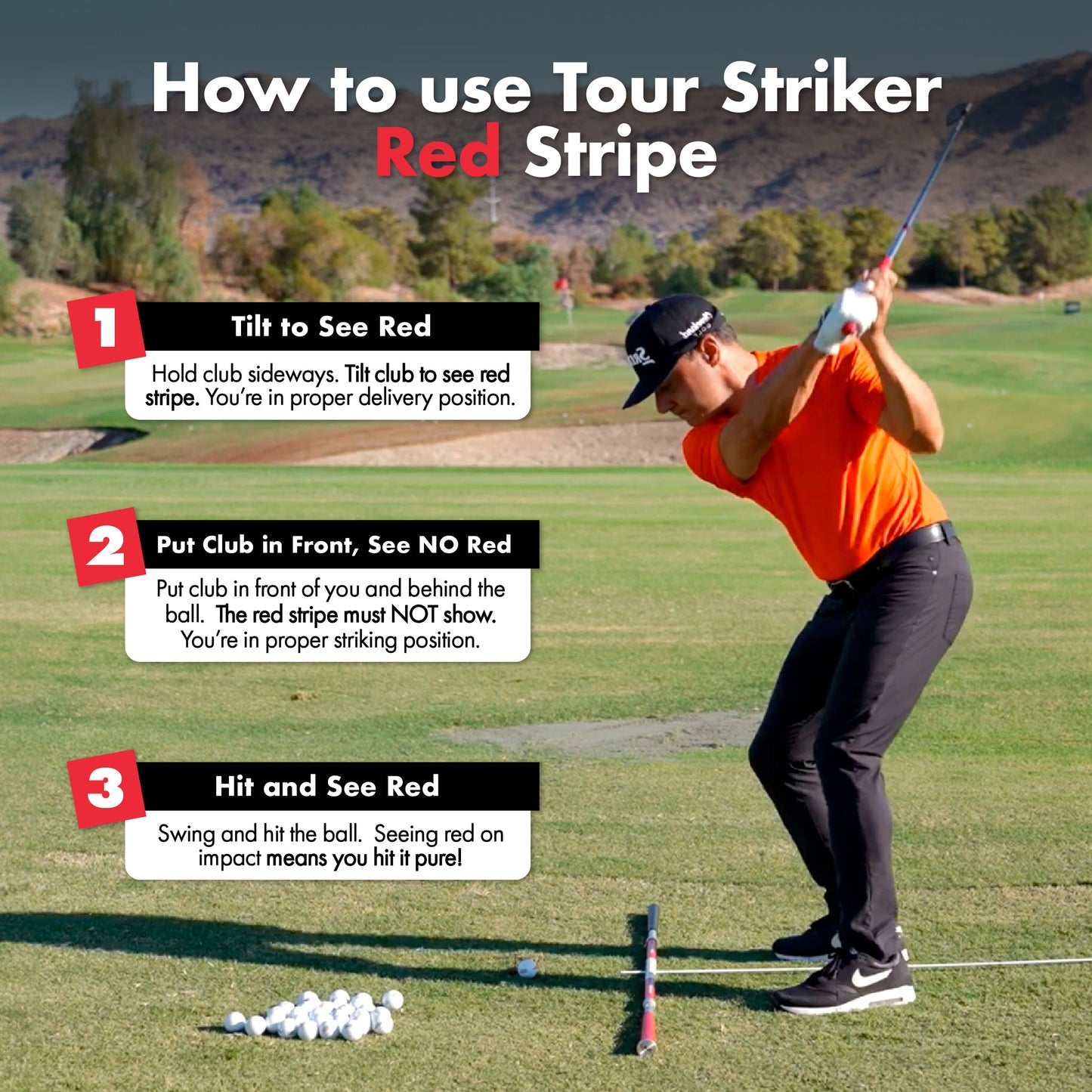 Tour Striker 7-Iron RED STRIPE - 15 Year Anniversary LIMITED EDITION - The Golf Guys Online