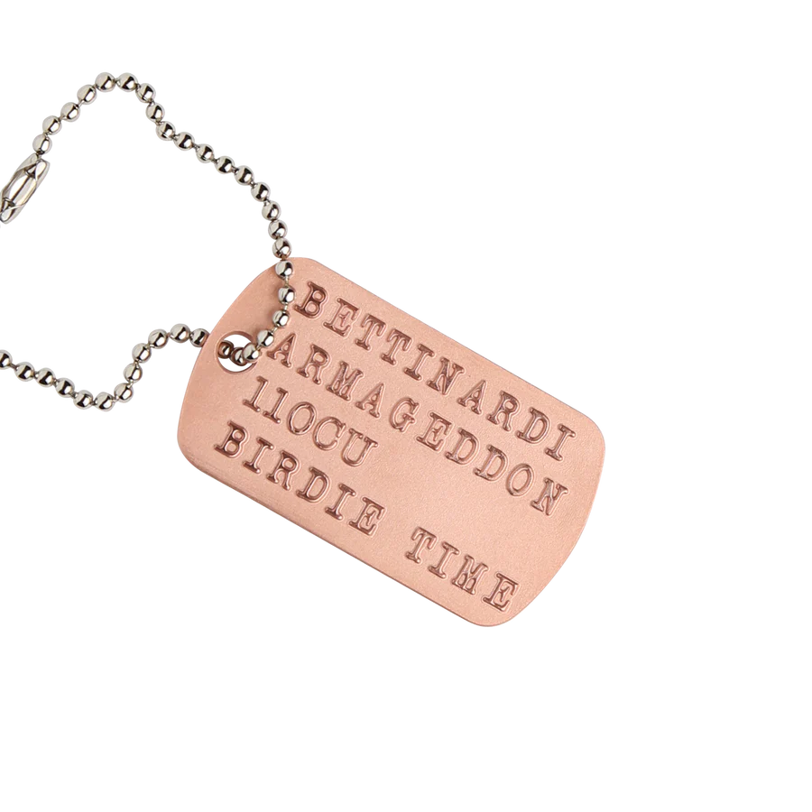 Bettinardi - CU Armageddon Dog Tag Marker - The Golf Guys Online