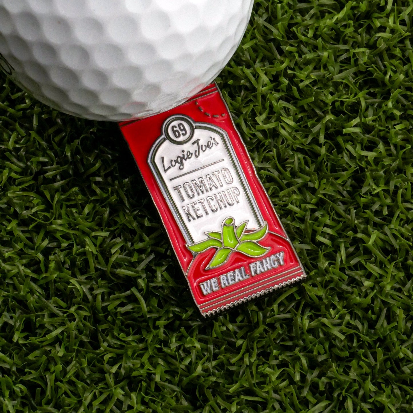Tomato Ketchup Sauce Packet Ball Marker