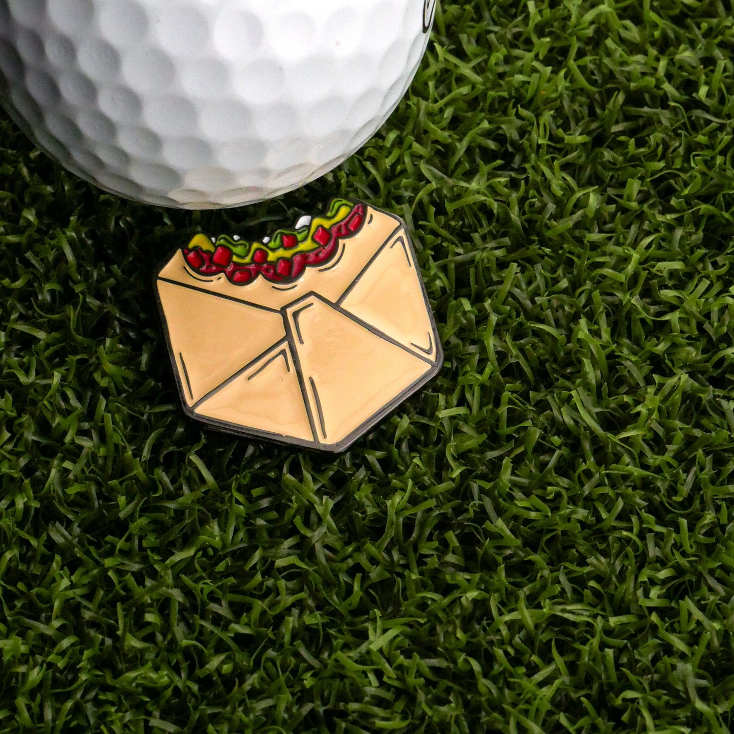 Crunchy Taco Wrap Ball Marker