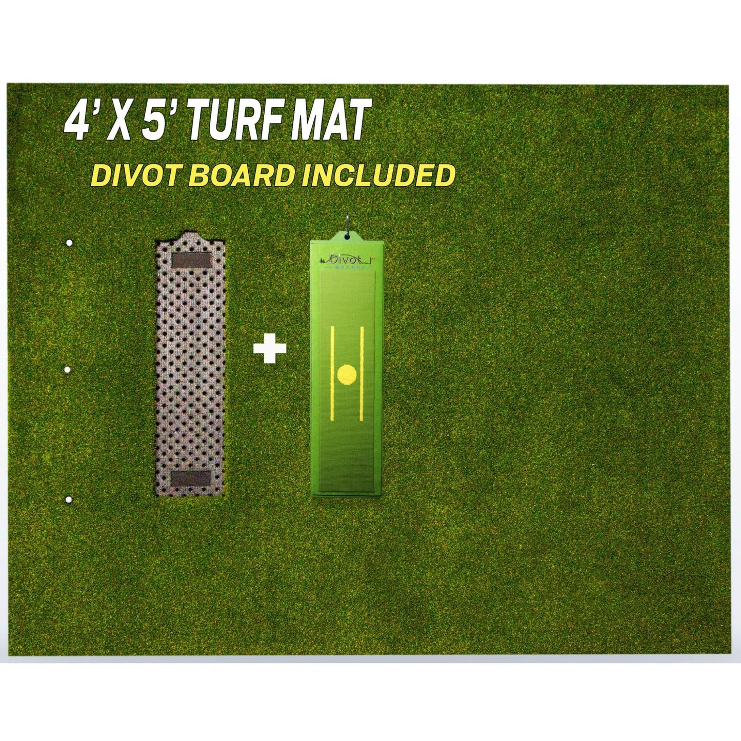 Divot Board Turf Mat 4x5 - Bundle - The Golf Guys Online