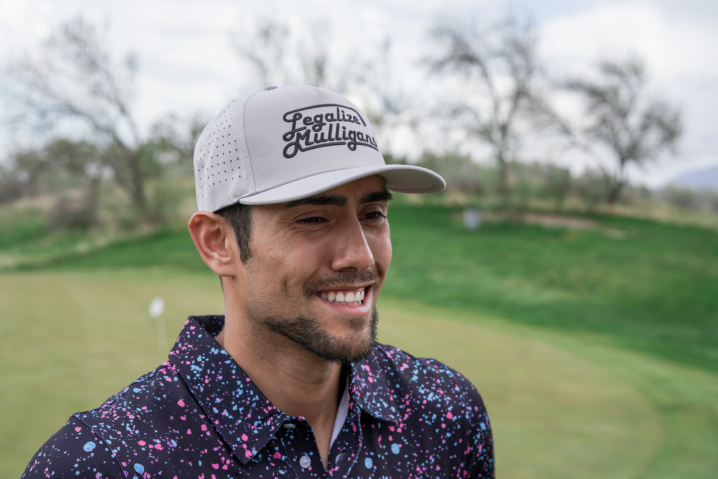Legalize Mulligans Gray Golf Hat - The Golf Guys Online