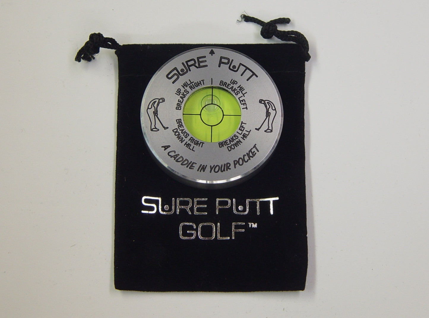 Sure Putt Pro Golf Green Reader - Silver - The Golf Guys Online