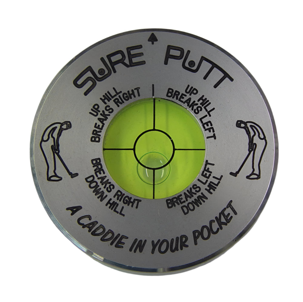 Sure Putt Pro Golf Green Reader - Silver - The Golf Guys Online