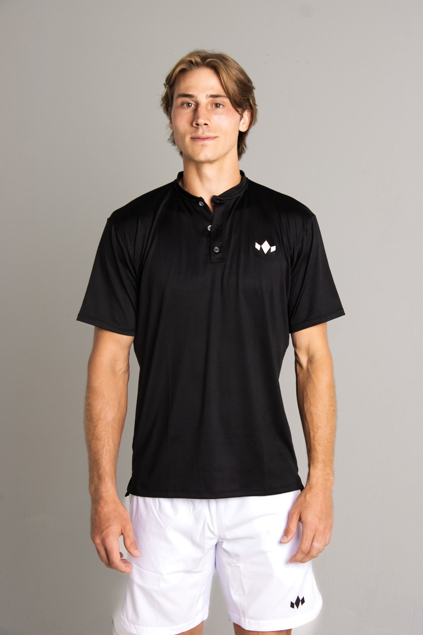 Men's Essential Henley - The Golf Guys Online