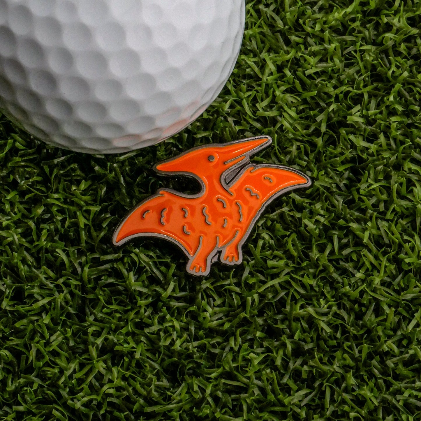 Pterodactyl Dinosaur Nugget Ball Marker