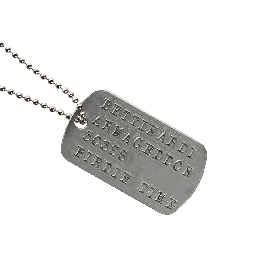 Bettinardi - 303SS Armageddon Dog Tag Marker - The Golf Guys Online