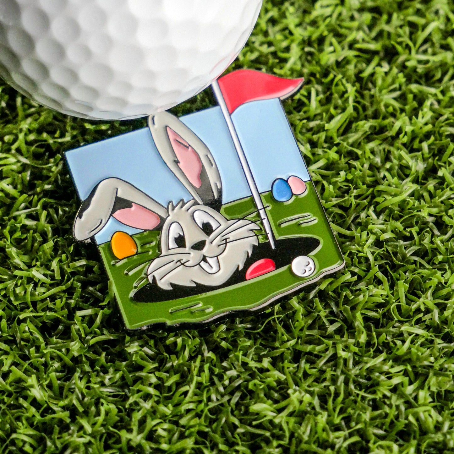 Easter Bunny Egg Hunt Ball Marker