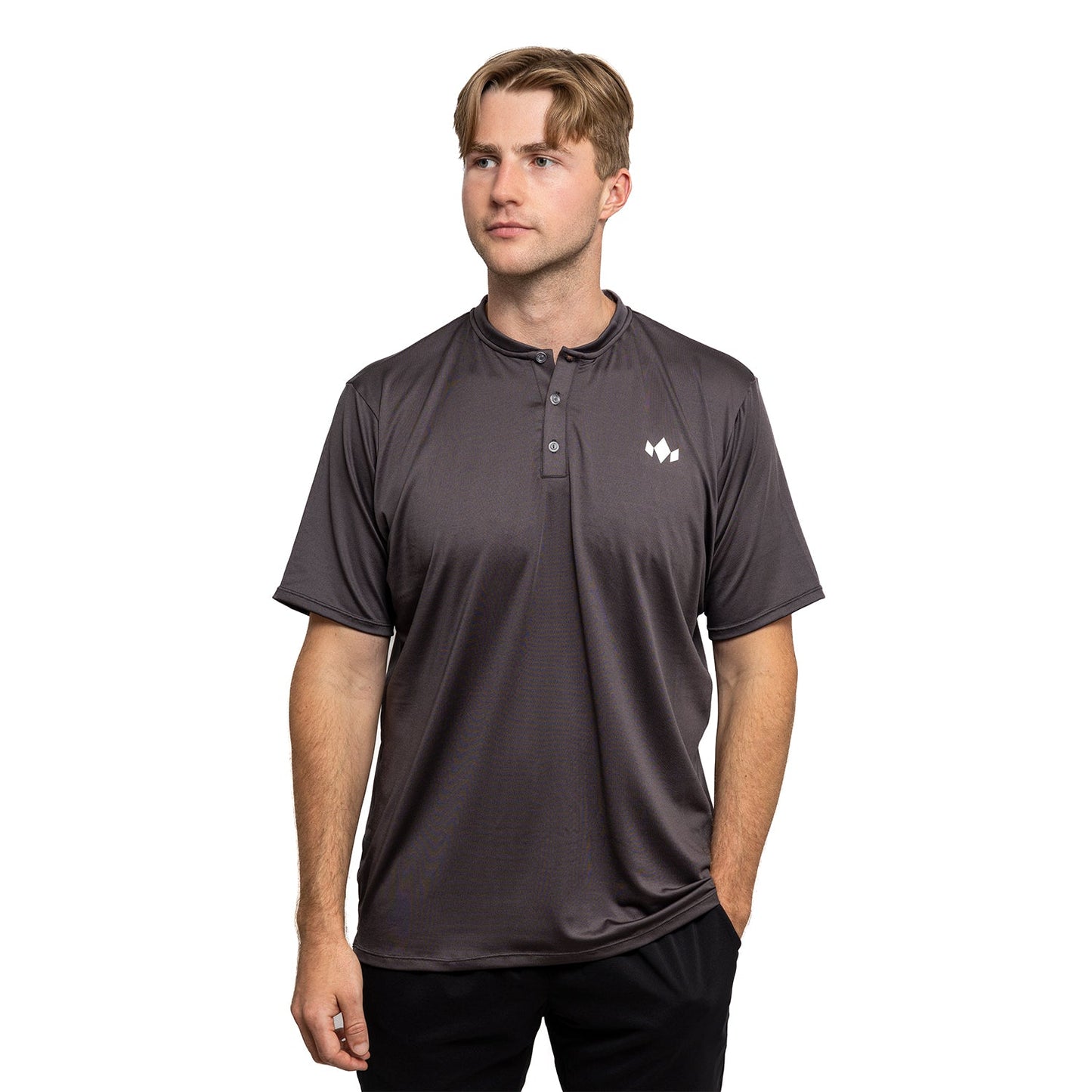 Men's Essential Henley - The Golf Guys Online