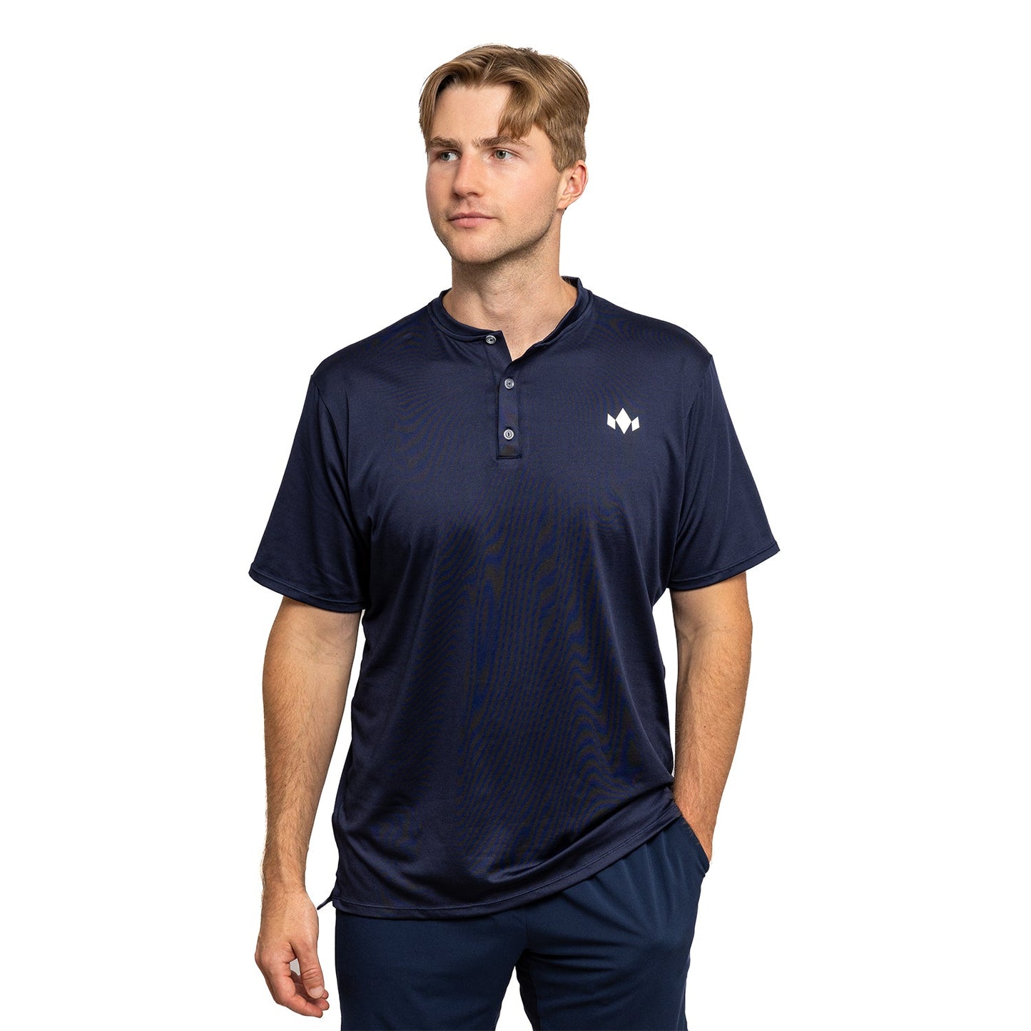 Men's Essential Henley - The Golf Guys Online