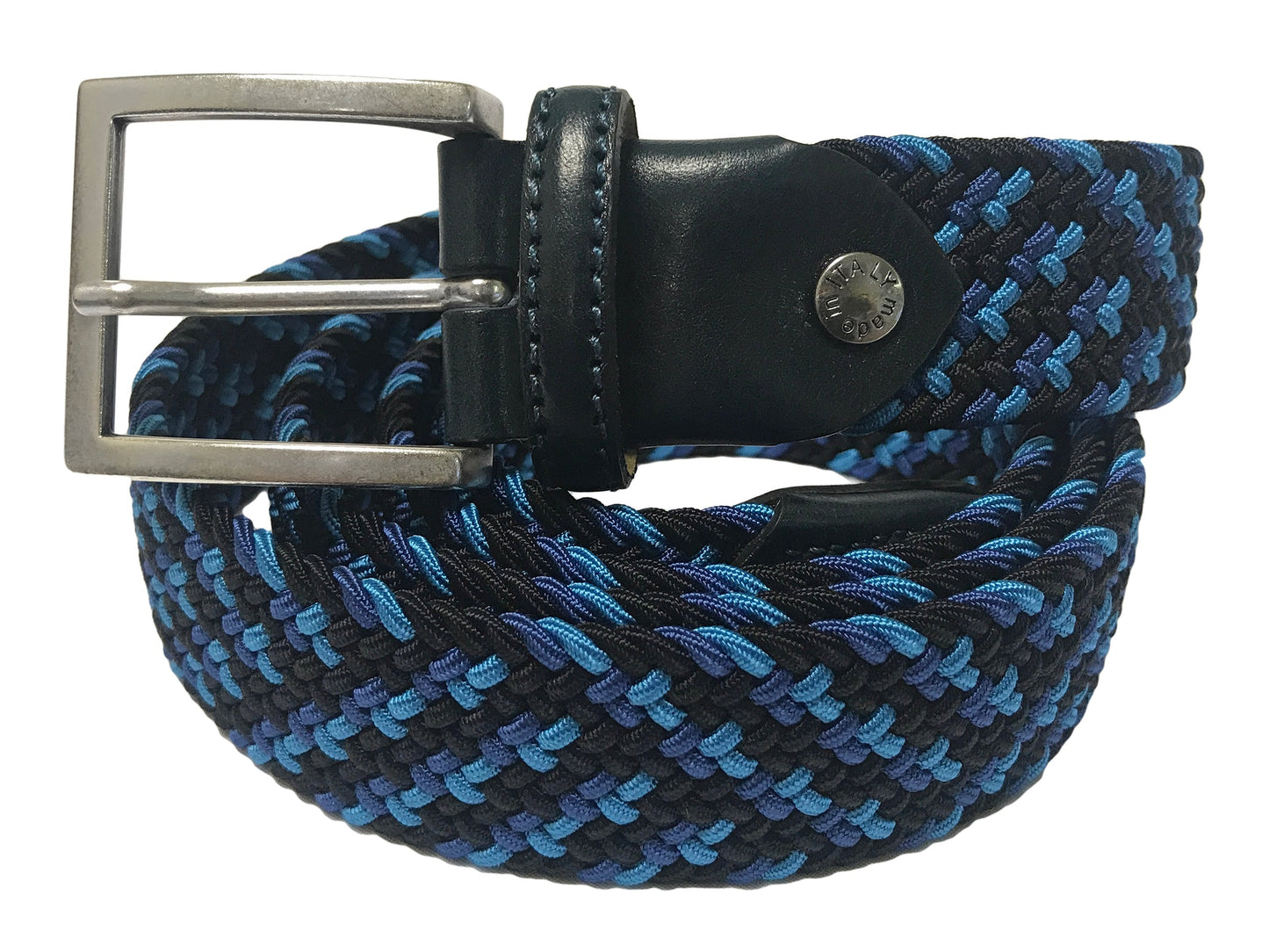 Cotton Stretch Belt Deep Sea - The Golf Guys Online