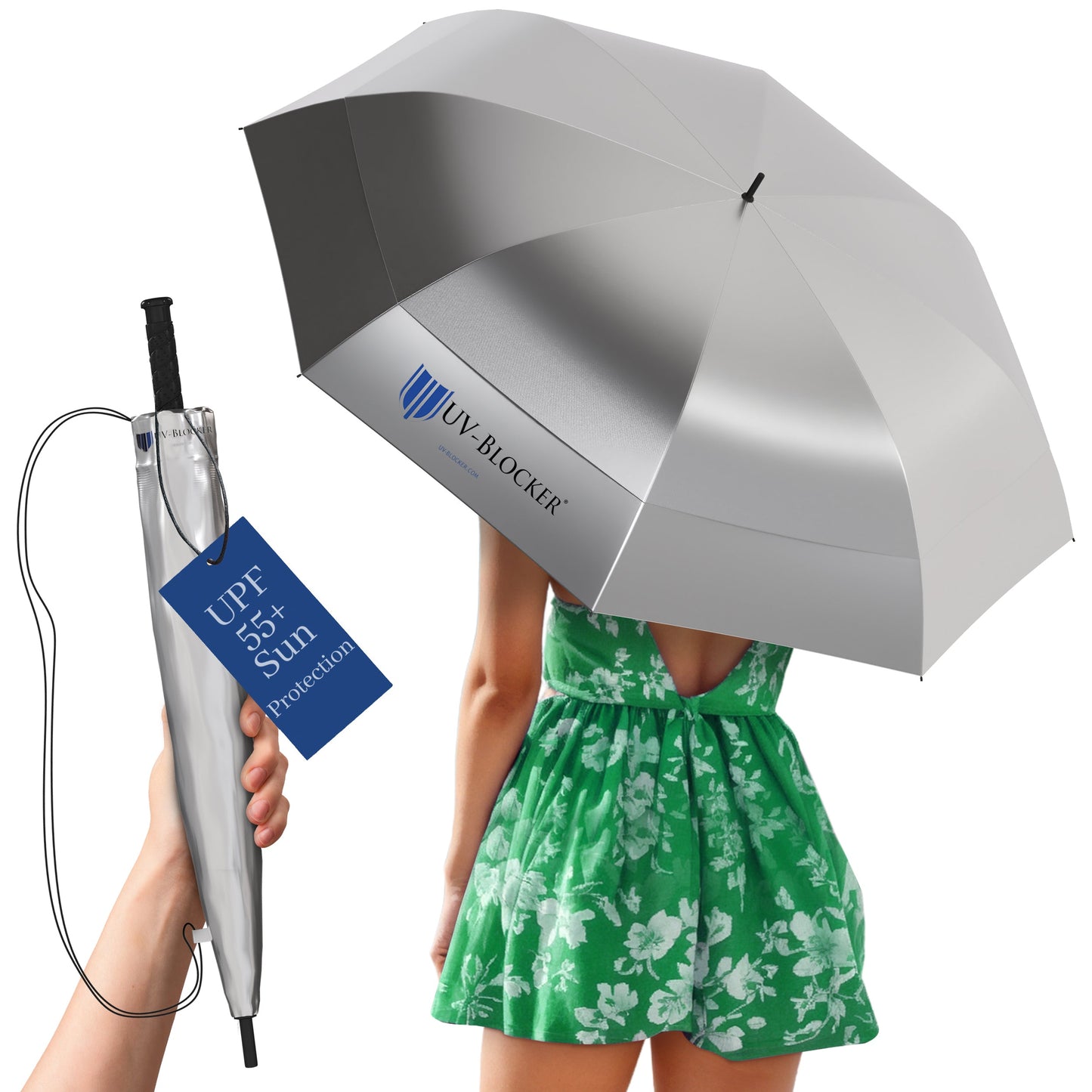 68 Inch Golf UV Umbrella - The Golf Guys Online