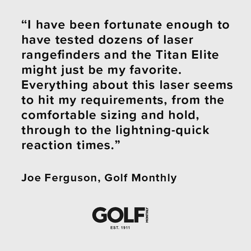 TITAN ELITE RANGEFINDER - AZALEA LIMITED EDITION - The Golf Guys Online