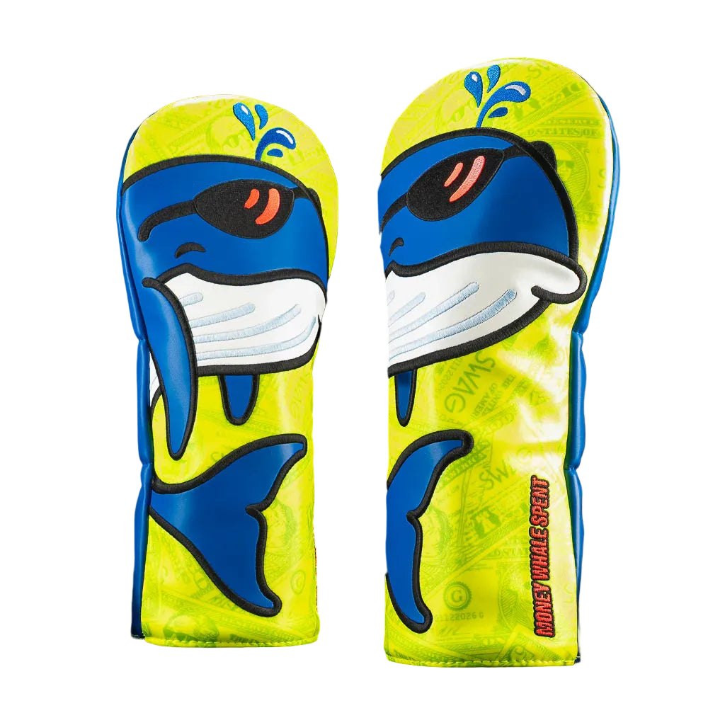 Limited Swag Golf - Money Whale Spent Driver Headcover *opened, no bag*
