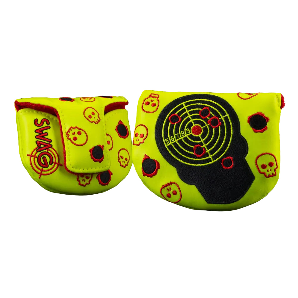 Swag Golf Target Practice Boss Limited Mallet Putter Headcover *opened, no bag*