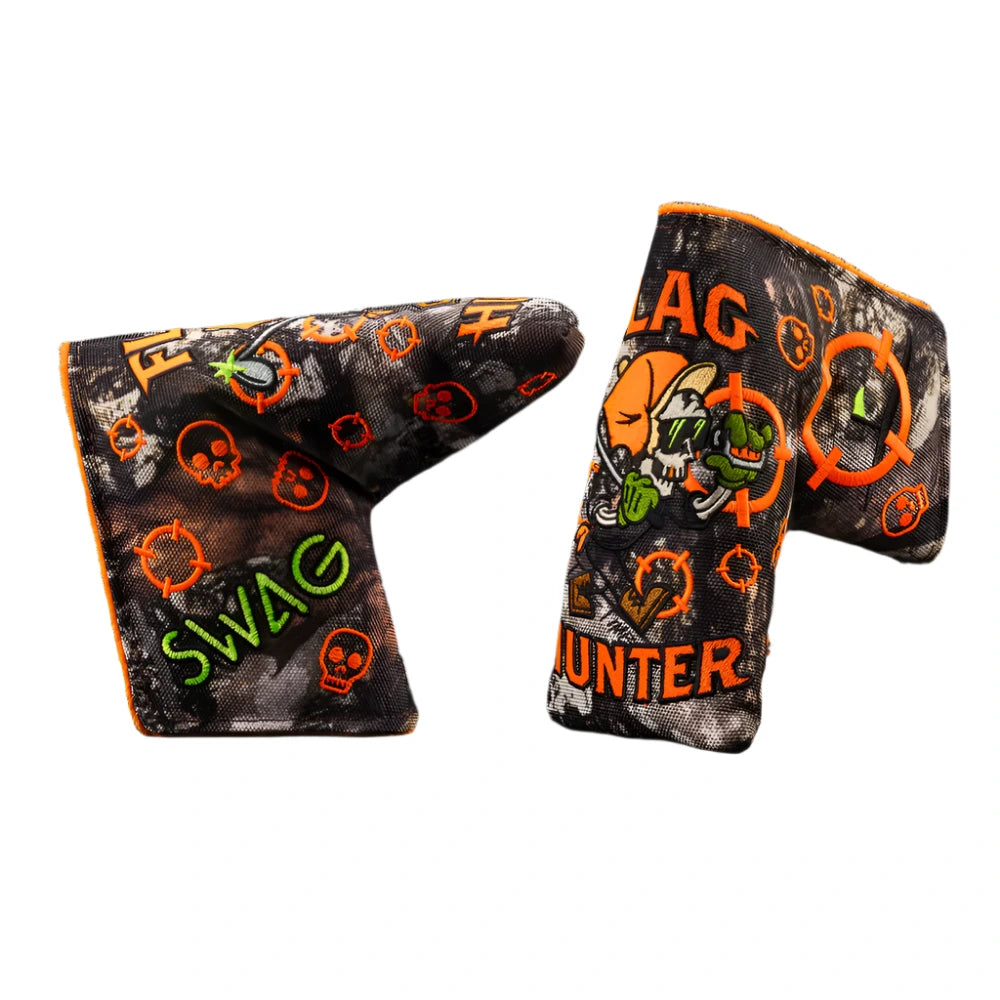 Swag Golf - Flag Hunter Blade Putter Headcover *opened, no bag* - The Golf Guys Online