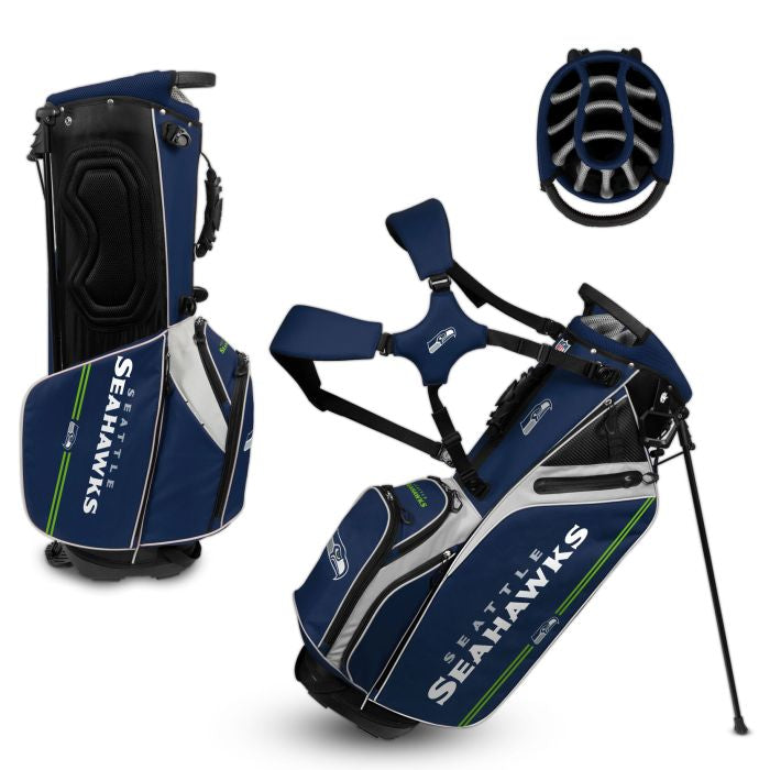 Seattle Seahawks Caddie Golf Stand Bag - The Golf Guys Online
