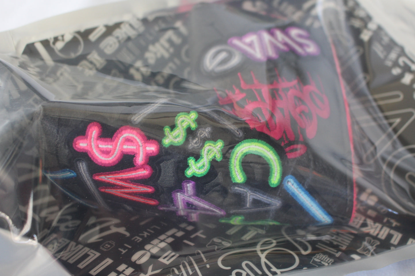 Limited Swag Golf Cash 4 Swag Neon Blade Putter Headcover *opened, no bag*