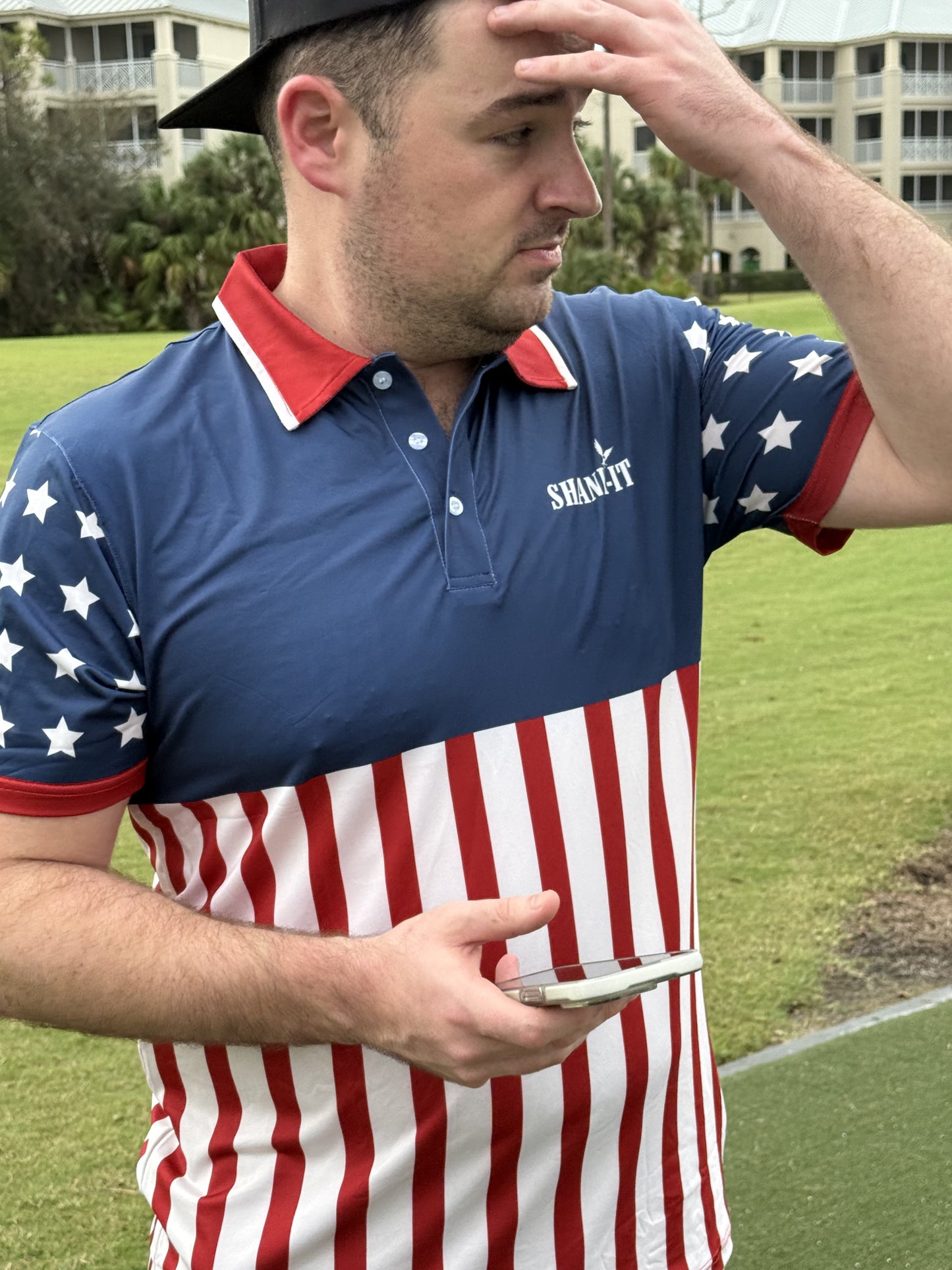 Merica Polo - The Golf Guys Online