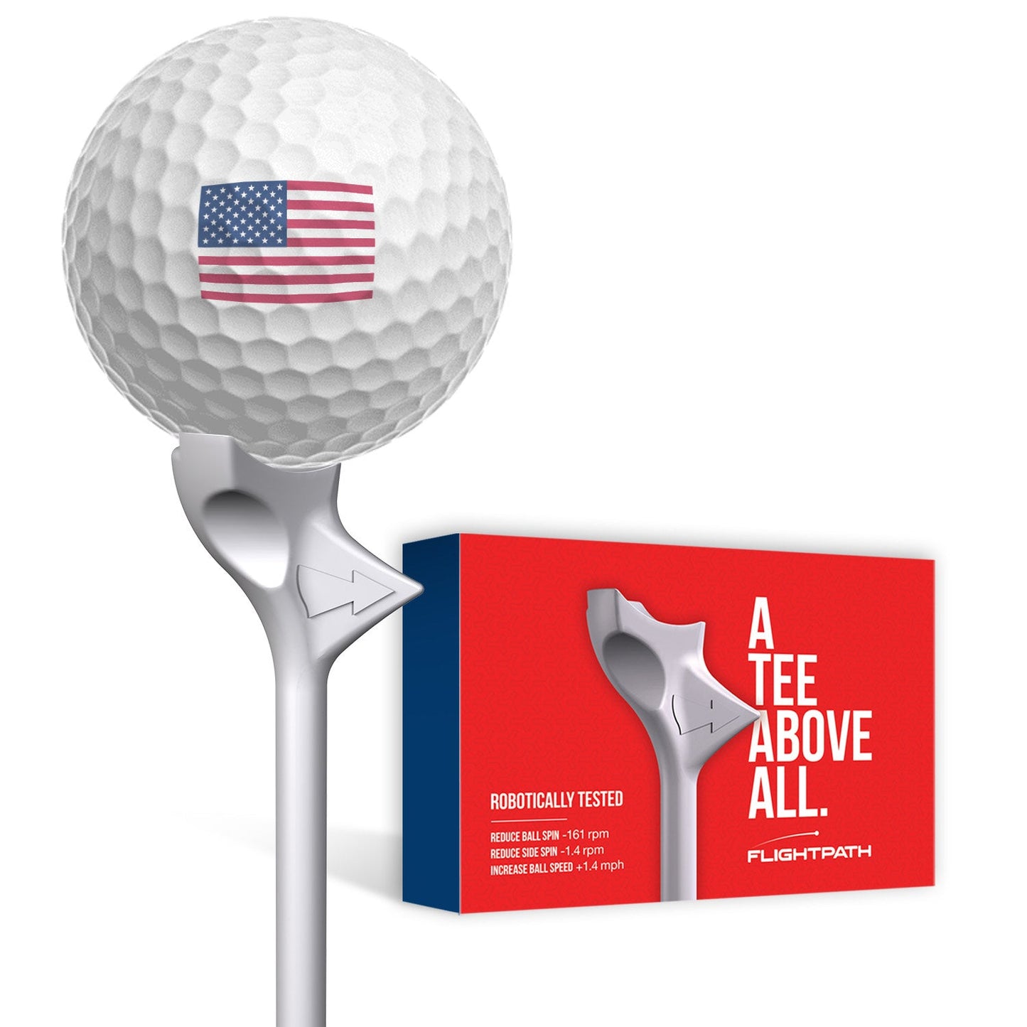 FlightPath Golf Tees - 1 Pack - The Golf Guys Online