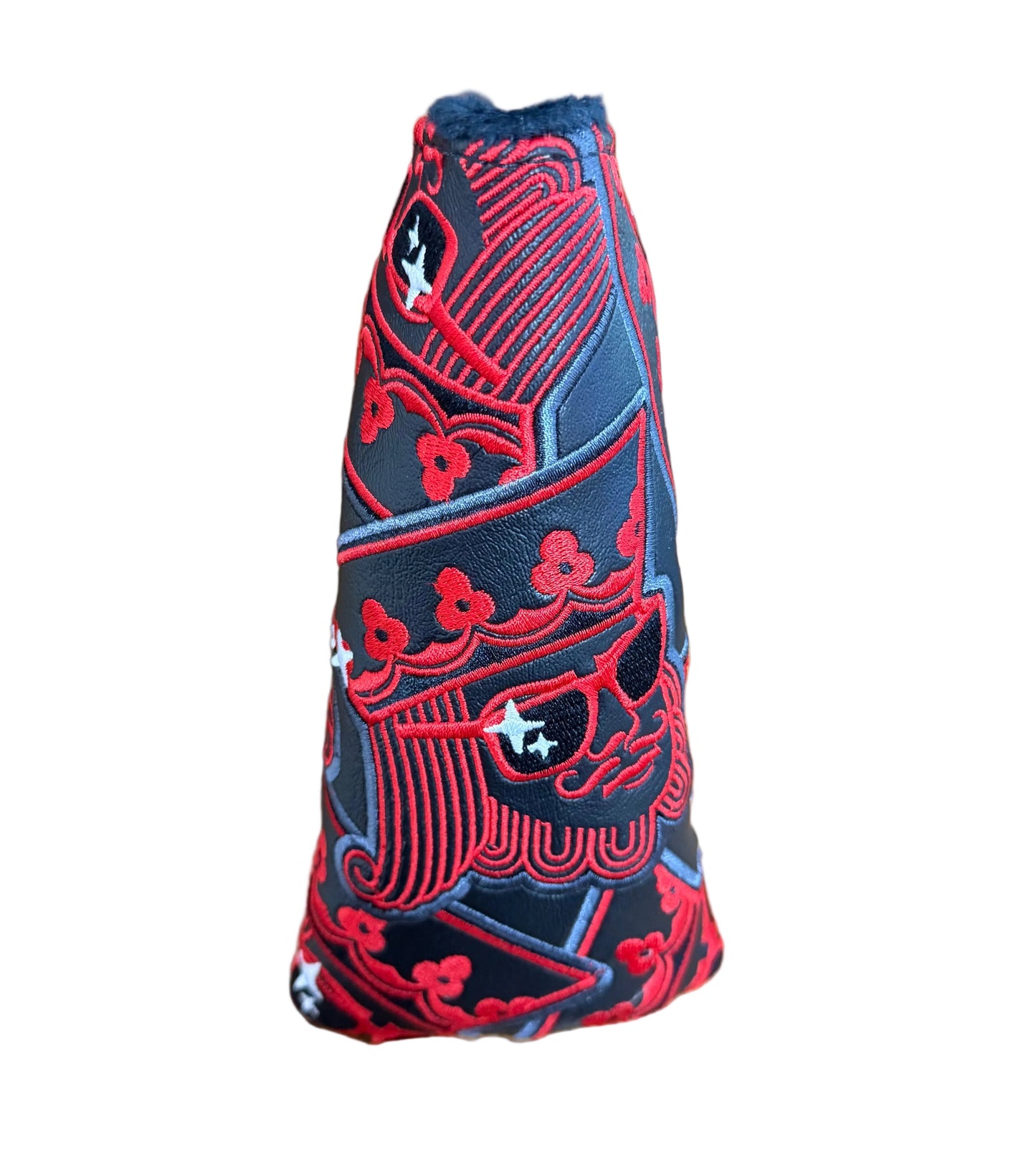 Limited Swag Golf - Dazzlin' King Red/White/Black Blade Putter Headcover *opened, no bag*