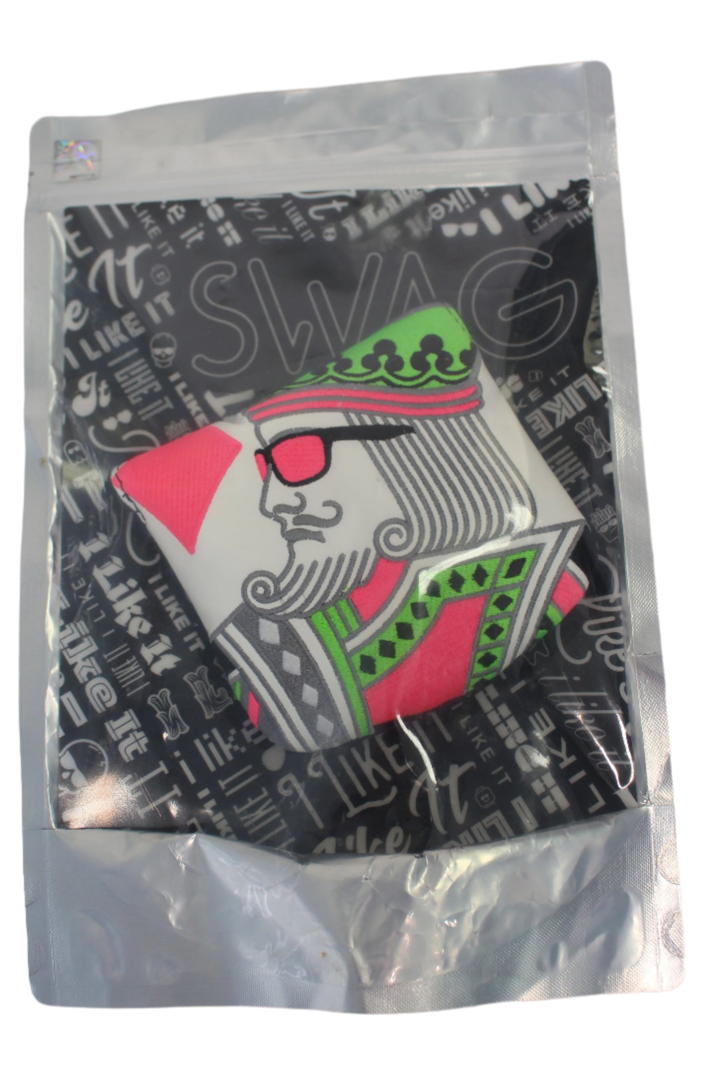 Swag Golf - Pink and Green King Mallet Putter Headcover - The Golf Guys Online