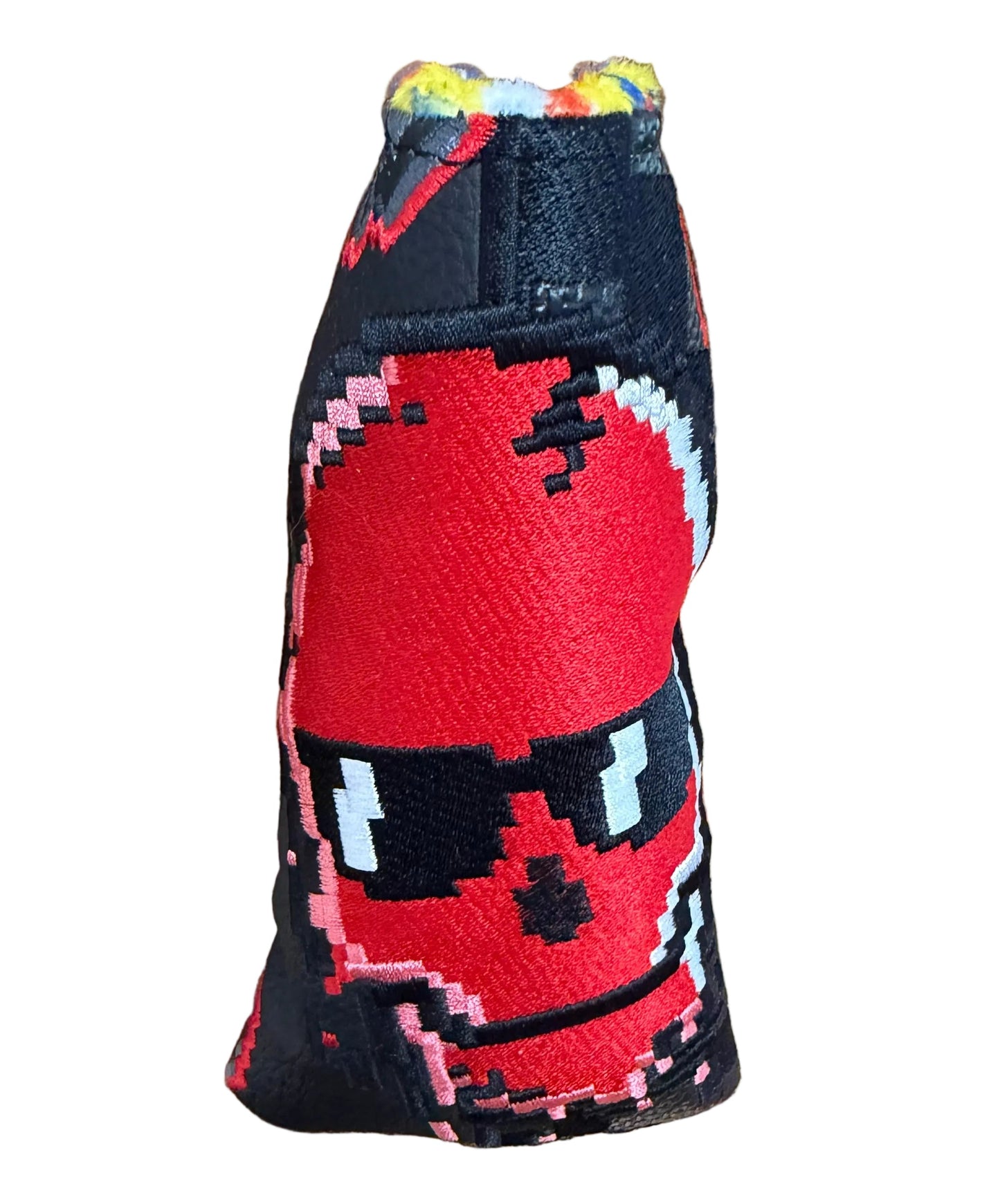 Limited Swag Golf - 8-Bit Skull Red/White/Black Blade Putter Headcover *opened, no bag*