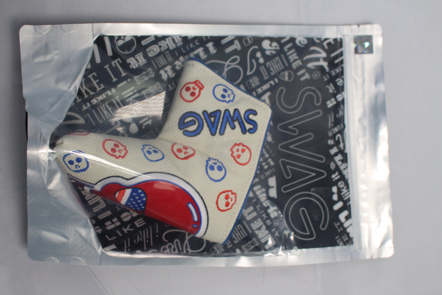 Swag Golf - Skulls USA Glasses Blade Putter Headcover - The Golf Guys Online