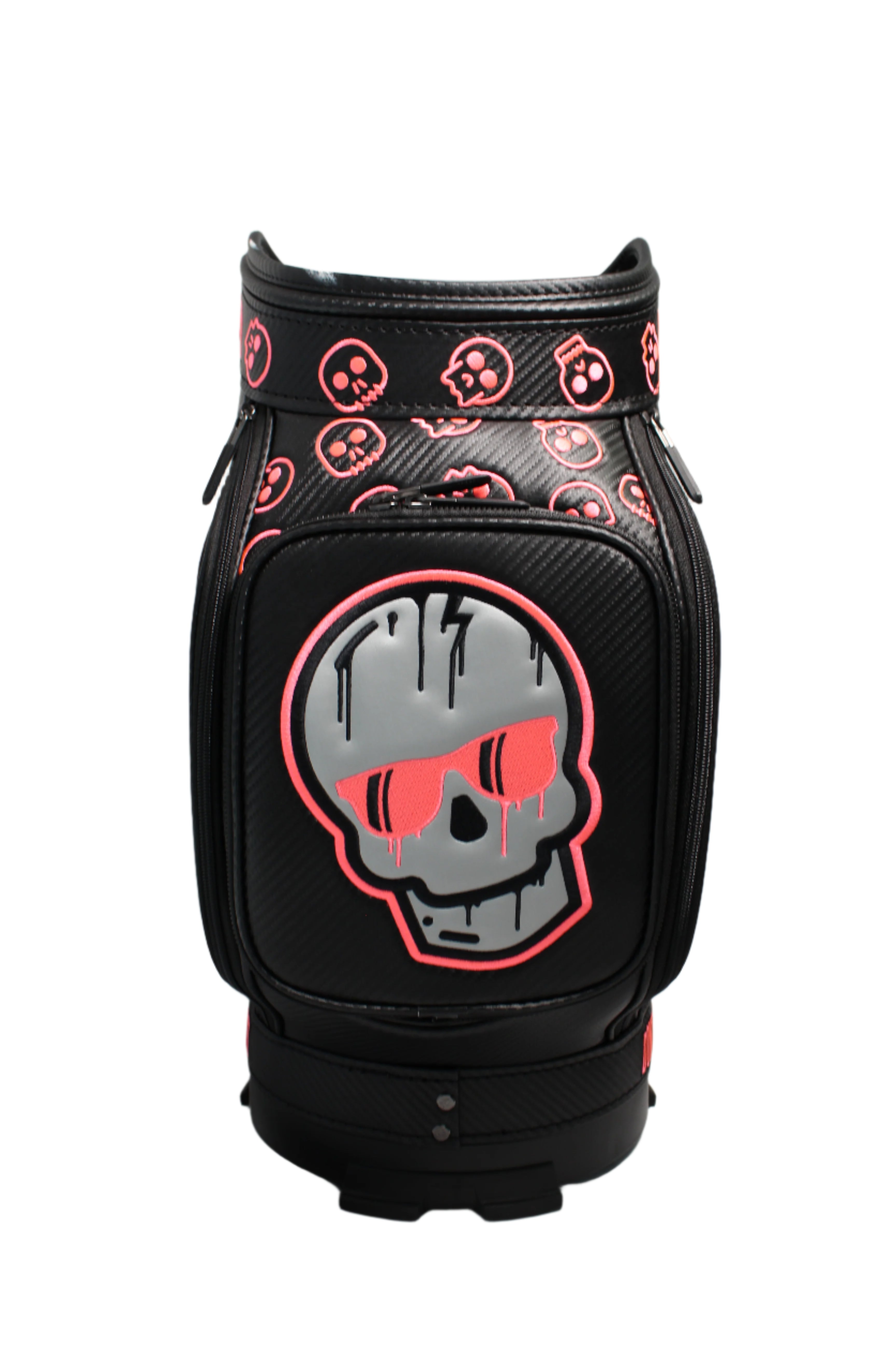 Swag Golf - COTM Pink Skulls Den Caddy Bag – The Golf Guys Online