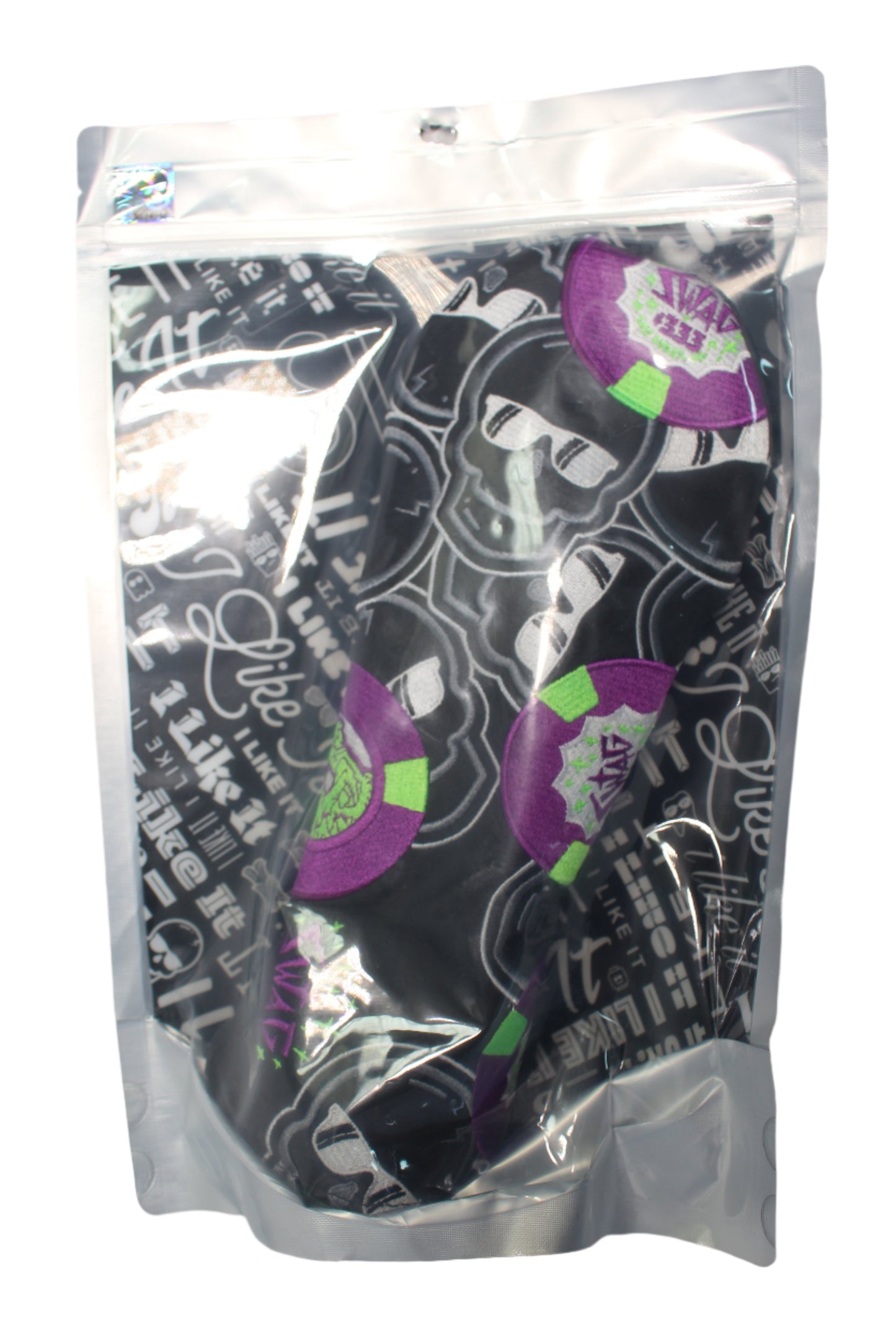 Swag Golf - Falling Poker Chips (Las Vegas) Black/Purple/Green Fairway Wood Headcover - The Golf Guys Online