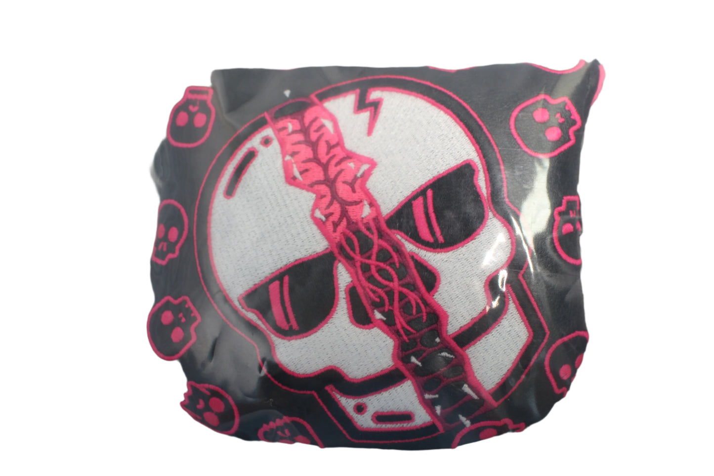 Swag Golf - Hyper Skull Brain (Pink) Mallet Putter Headcover - The Golf Guys Online