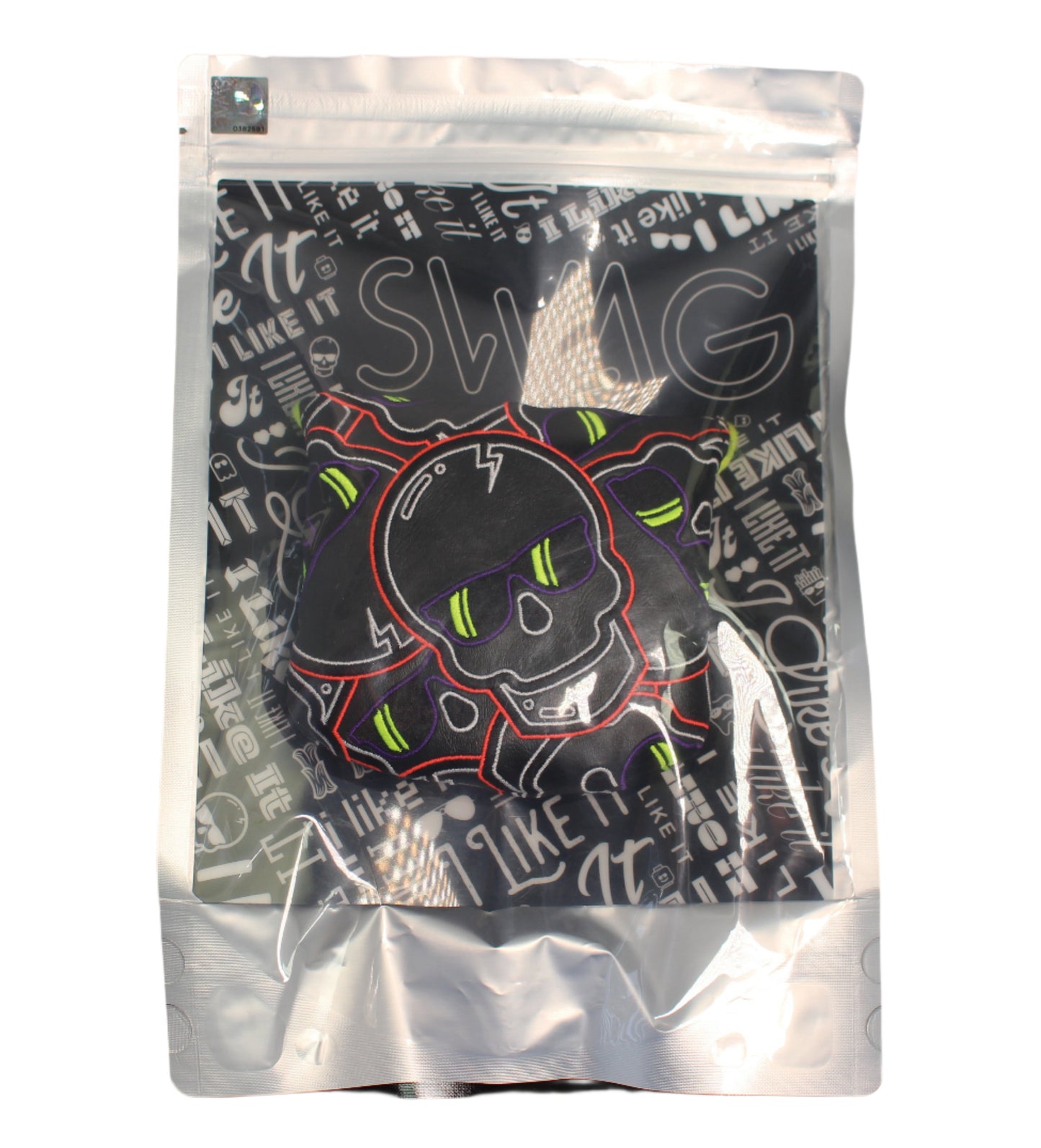 Swag Golf - Skulls Glasses Black/ White/Purple/Red Blade Putter Headcover - The Golf Guys Online