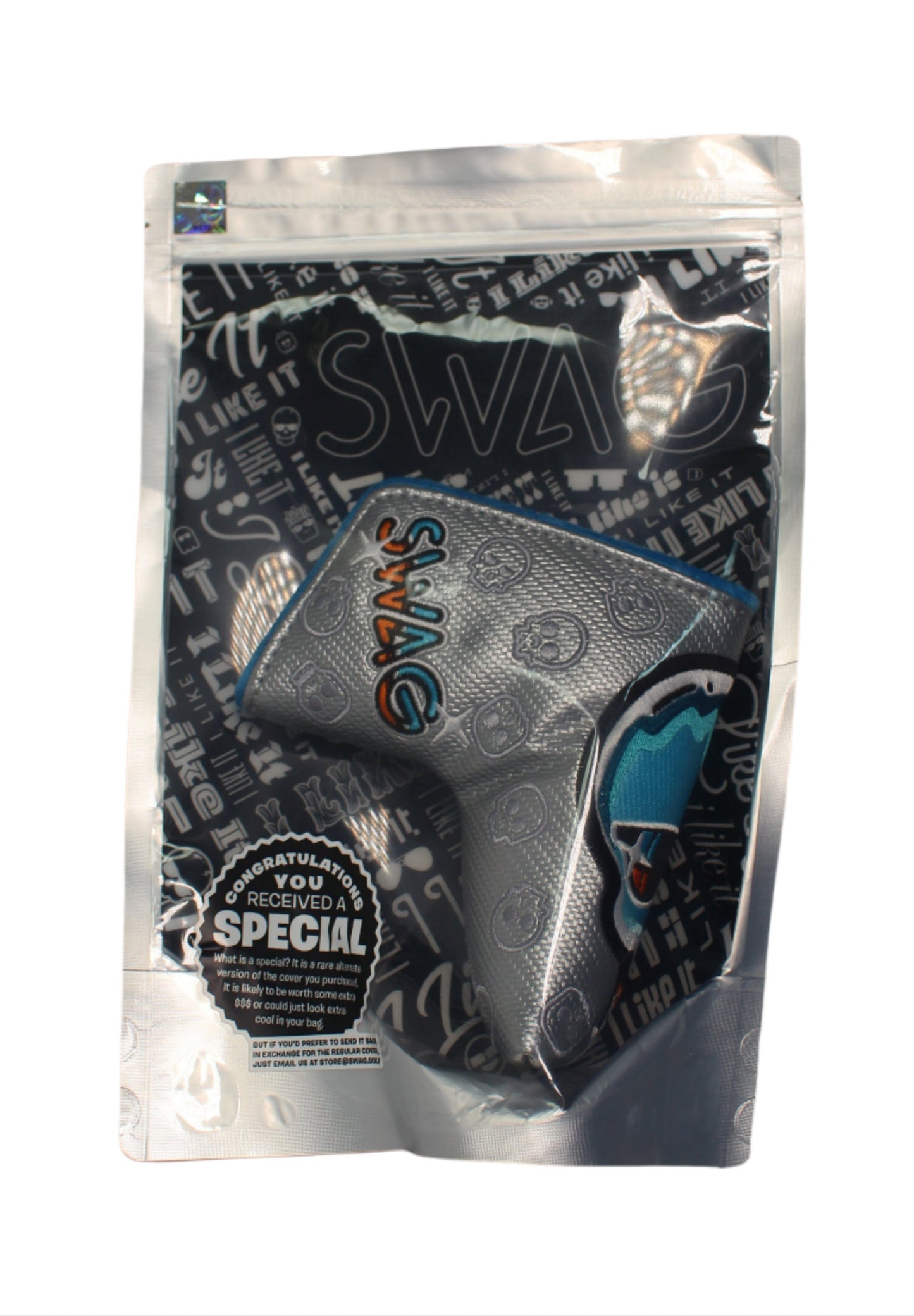 Swag Golf - SPECIAL EDITION Skull Blade Putter Headcover - The Golf Guys Online