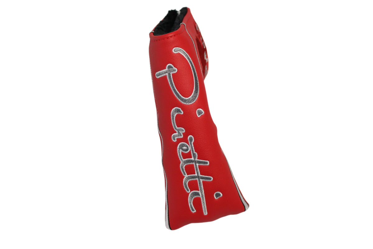 Piretti - Red/White Lion Blade Putter Headcover - The Golf Guys Online